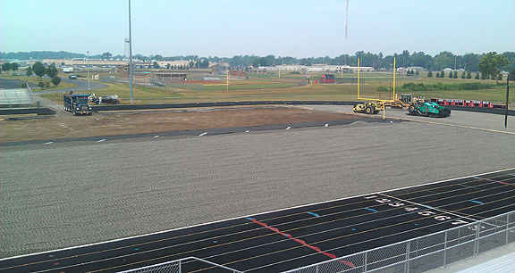 Bluffton High School Turf Football Field
